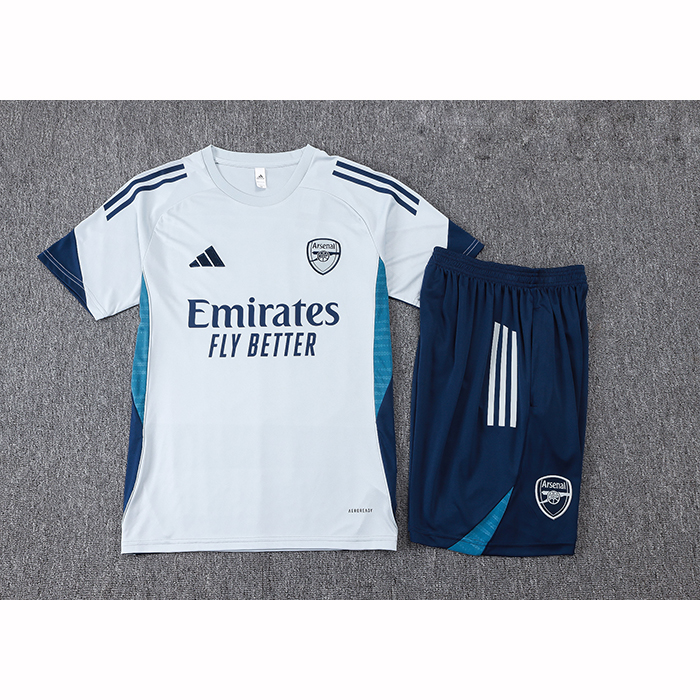 Chandal del Arsenal Manga Corta 25-26 Gris - Pantalon Corto